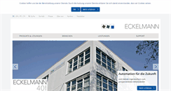 Desktop Screenshot of eckelmann.de