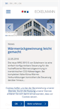 Mobile Screenshot of eckelmann.de